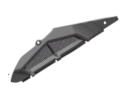 Pravý dolní plast - 383 x 97 x 37