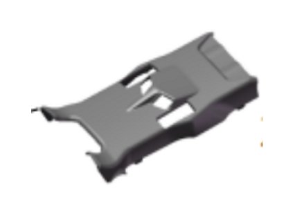 Plastový překryt baterie - 426 x 210 x 83