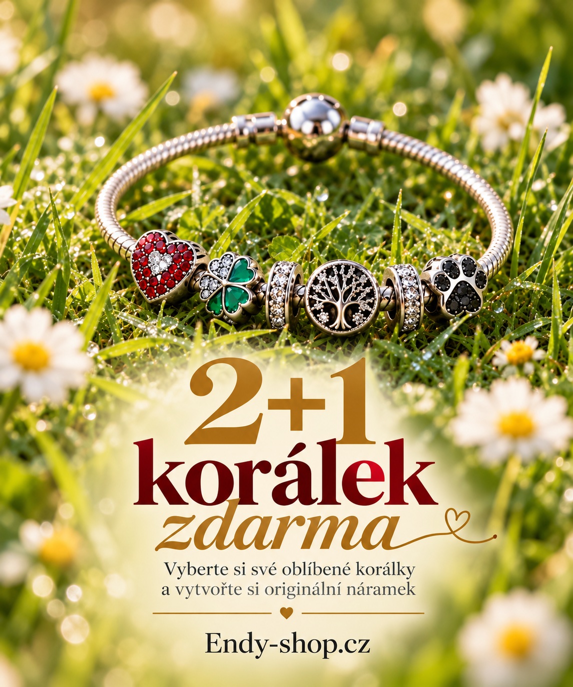 2+1 korálky mobil