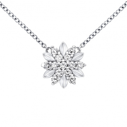 stříbrný náhrdelník ALIVIA se Swarovski® Zirkony