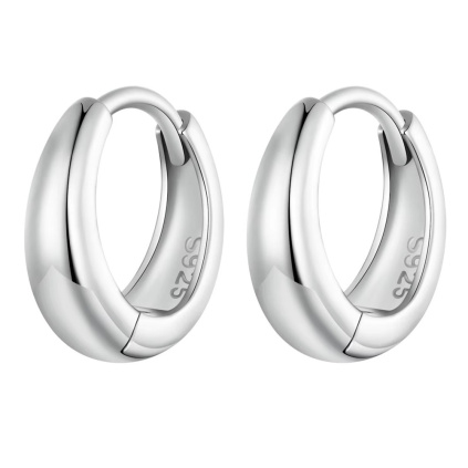 Stříbrné náušnice kroužky mini