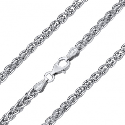 Stříbrný náhrdelník GRANO 3,4 mm