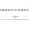 Stříbrný řetízek očkový ANKER 1 mm