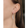 Stříbrné visací náušnice se zirkony Layla NB-3185+