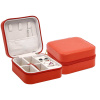 Cestovní šperkovnice koženková červená SP-1815/A7