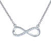 Stříbrný řetízek s přívěskem INFINITY JJJN0034
