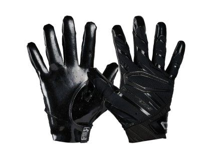 56220074 Cutters CG10680 Rev Pro 6.0 Receiver Gloves Solid Black 1