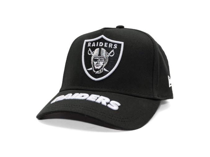 Kšiltovka New Era - NFL Visor Hit 9FORTY A-Frame - Las Vegas Raiders - Black
