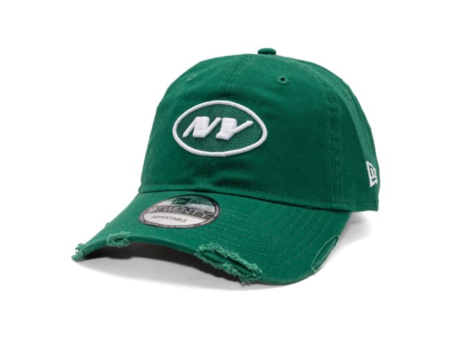 Kšiltovka New Era - NFL Wash & Distressed 9TWENTY - NY Jets - Emerald Green