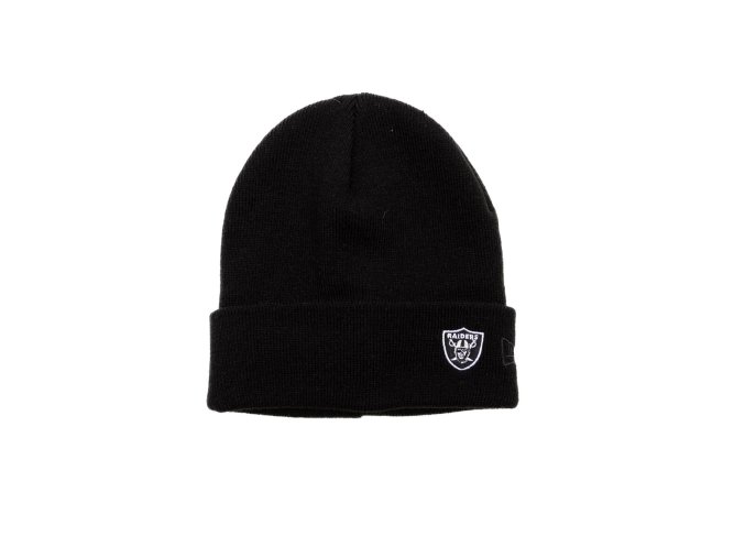 Kulich New Era - NFL Mini Logo Cuff Beanie - Las Vegas Raiders - Black