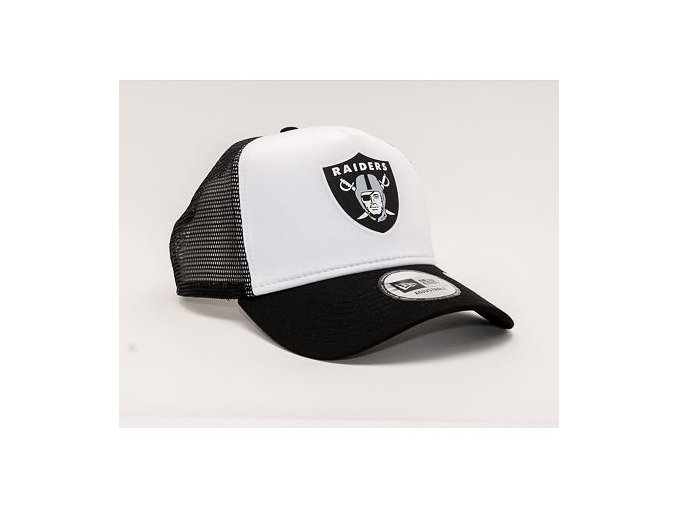 Kšiltovka New Era 9FORTY A-Frame Trucker NFL Team Color Block Oakland Raiders Snapback Team Color