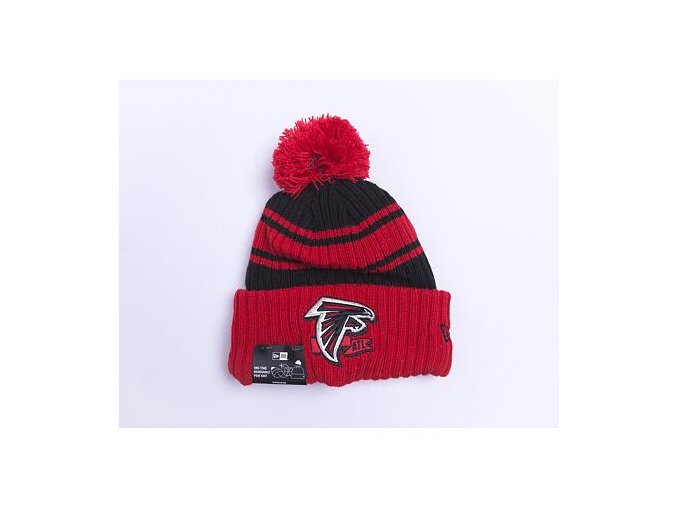 Kulich New Era NFL22 Sideline Sport Knit Atlanta Falcons Team Color