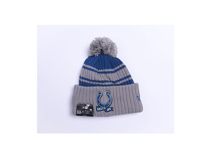 Kulich New Era NFL22 Sideline Sport Knit Indianapolis Colts Team Color