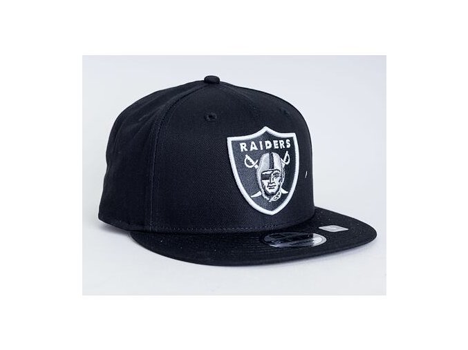 Kšiltovka New Era 9FIFTY NFL Black & White Las Vegas Raiders Snapback Black/Team Color