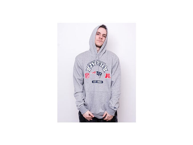 Mikina New Era New England Patriots Graphic Po Hoodie