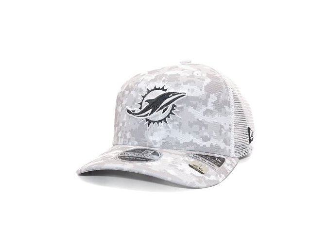 Kšiltovka New Era - NFL24 9SEVENTY Stretch-Snap - Miami Dolphins