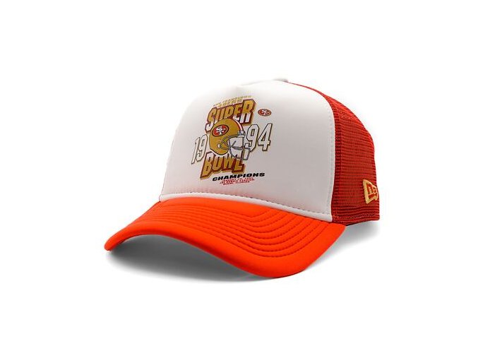Kšiltovka New Era - NFL Superbowl 9FORTY Trucker - San Francisco 49Ers - Scarlet