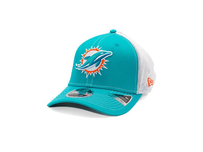 Kšiltovka New Era - NFL Contrast Stitch 9SEVENTY Stretch-Snap - Miami Dolphins - Teal