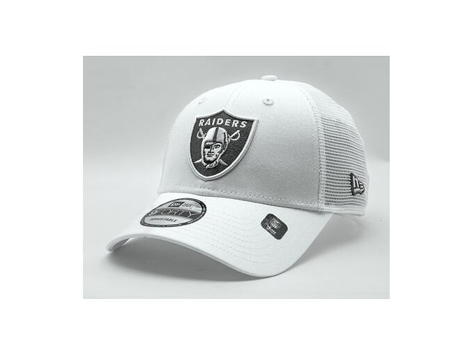 Kšiltovka New Era - NFL Homefield Trucker 9FORTY - Las Vegas Raiders - White