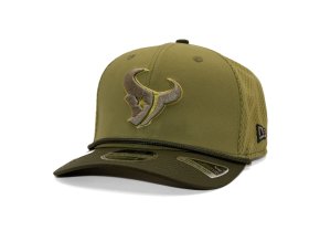 Kšiltovka New Era - NFL25 "Salute to Service" - 9SEVENTY Stretch-Snap - Houston Texans