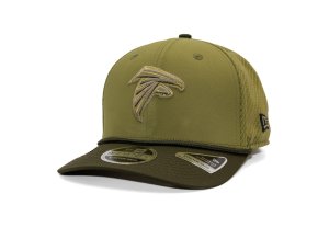 Kšiltovka New Era - NFL25 "Salute to Service" - 9SEVENTY Stretch-Snap - Atlanta Falcons