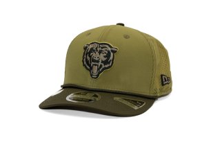 Kšiltovka New Era - NFL25 "Salute to Service" - 9SEVENTY Stretch-Snap - Chicago Bears