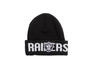 Kulich New Era - NFL Wordmark Beanie - LAs Vegas Raiders - Black