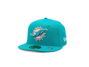 Kšiltovka New Era - 59FIFTY - Miami Dolphins - Team Color