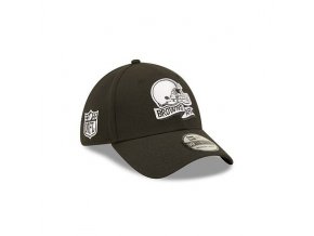 Kšiltovka New Era 39THIRTY NFL22 Sideline Cleveland Browns Black / White