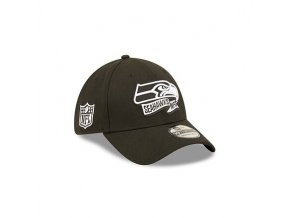 Kšiltovka New Era 39THIRTY NFL22 Sideline Seattle Seahawks Black / White