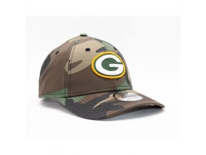 Kšiltovka New Era 9FORTY NFL Camo Green Bay Packers Woodland Camo