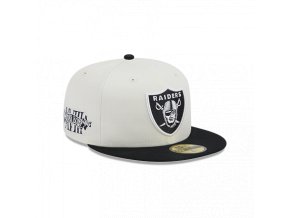 Kšiltovka New Era 59FIFTY NFL Championships Las Vegas Raiders White / Black