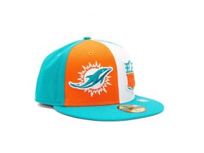 Kšiltovka New Era 59FIFTY NFL Sideline 23 Miami Dolphins Team Colors