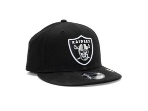 Kšiltovka New Era 9FIFTY NFL Black & White Las Vegas Raiders Snapback Black/Team Color