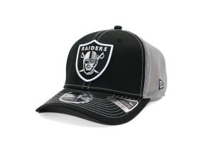 Kšiltovka New Era - NFL Contrast Stitch 9SEVENTY Stretch-Snap - Las Vegas Raiders - Black