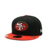 Kšiltovka New Era - 59FIFTY NFL Visor Clip - San Francisco 49ers - Black