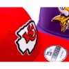 Kšiltovka New Era - NFL Anniversary Patch 9SEVENTY Stretch-Snap - Kansas City Chiefs - Red