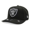 Kšiltovka New Era - NFL Anniversary Patch 9SEVENTY Stretch-Snap - Las Vegas Raiders - Black