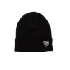 Kulich New Era - NFL Mini Logo Cuff Beanie - Las Vegas Raiders - Black