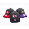 Kšiltovka New Era - NFL Charcoal Drop 9FORTY A-Frame - Kansas City Chiefs - Steel Clouds / Black