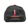 Kšiltovka New Era - NFL Charcoal Drop 9FORTY A-Frame - San Francisco 49Ers - Steel Clouds / Scarlet