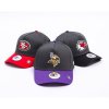 Kšiltovka New Era - NFL Charcoal Drop 9FORTY A-Frame - Minnesota Vikings - Steel Clouds / Purple