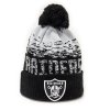 Kulich New Era NFL Sport Knit Cuff Oakland Raiders  Team Color