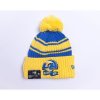 Kulich New Era NFL22 Sideline Sport Knit Los Angeles Rams Team Color