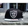 Kšiltovka New Era Cotton Block 3 Oakland Raiders Black/Grey Snapback