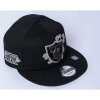 Kšiltovka New Era - 9FIFTY Seasonal Flower - Las Vegas Raiders - Black