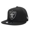 Kšiltovka New Era - 9FIFTY NFL Metallic Outline - Las Vegas Raiders - Black