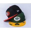 Kšiltovka New Era -59FIFTY NFL Visor Clip - Green Bay Packers - Dark Green