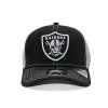 Kšiltovka New Era - NFL Contrast Stitch 9SEVENTY Stretch-Snap - Las Vegas Raiders - Black