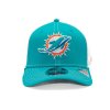 Kšiltovka New Era - NFL Contrast Stitch 9SEVENTY Stretch-Snap - Miami Dolphins - Teal
